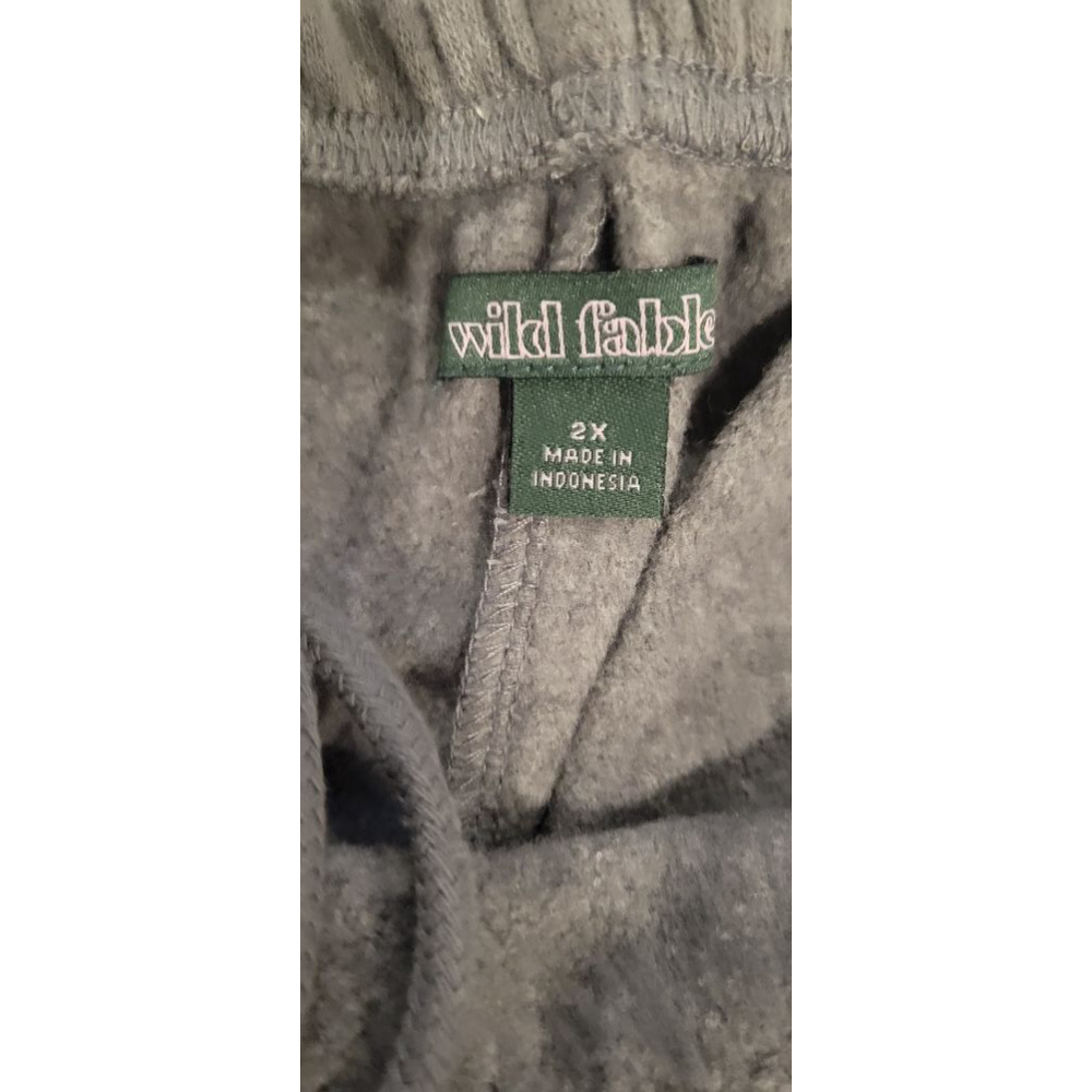 Plus Size High-Rise Fleece Bermuda Shorts - Wild Fable Unisex Size 2X - Picture 6 of 6